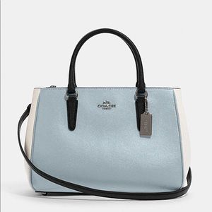 Coach Surrey Carryall Satchel in Color-block